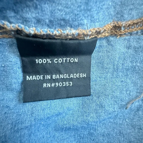 Kings Road Denim Button-Up Maxi Dress - Picture 5 of 5